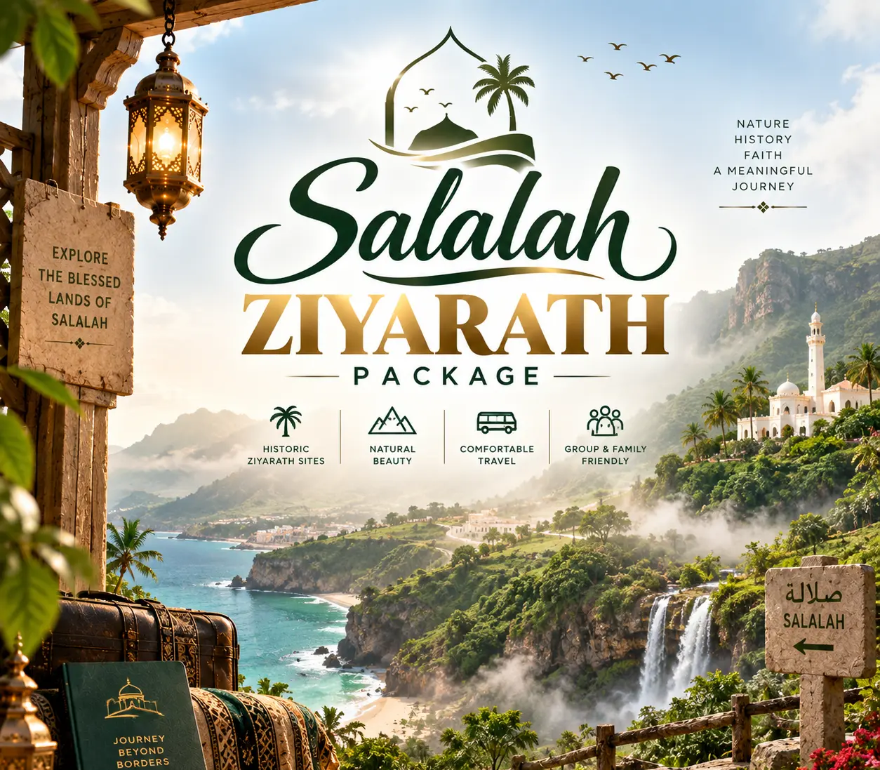 Salalah & Muscat Ziyarat Tour pilgrimage package